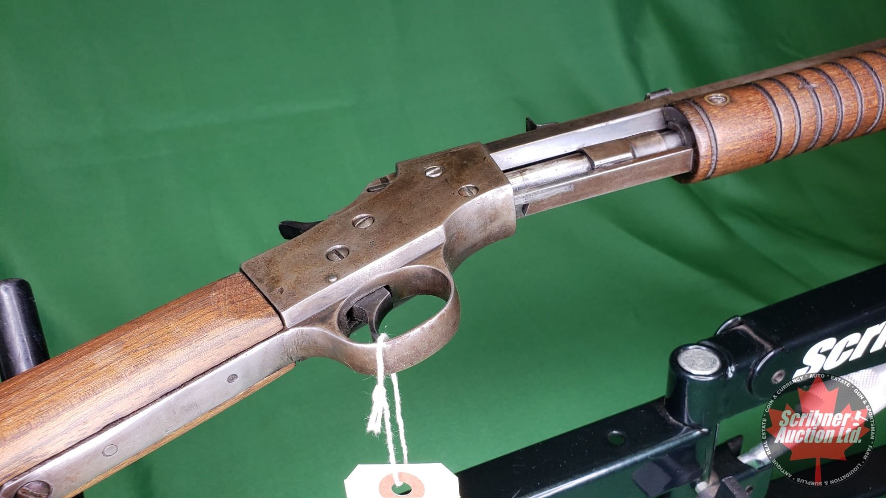 Rifle: J. Stevens Arms Co. Visible Loader 22 SL/LR Pump