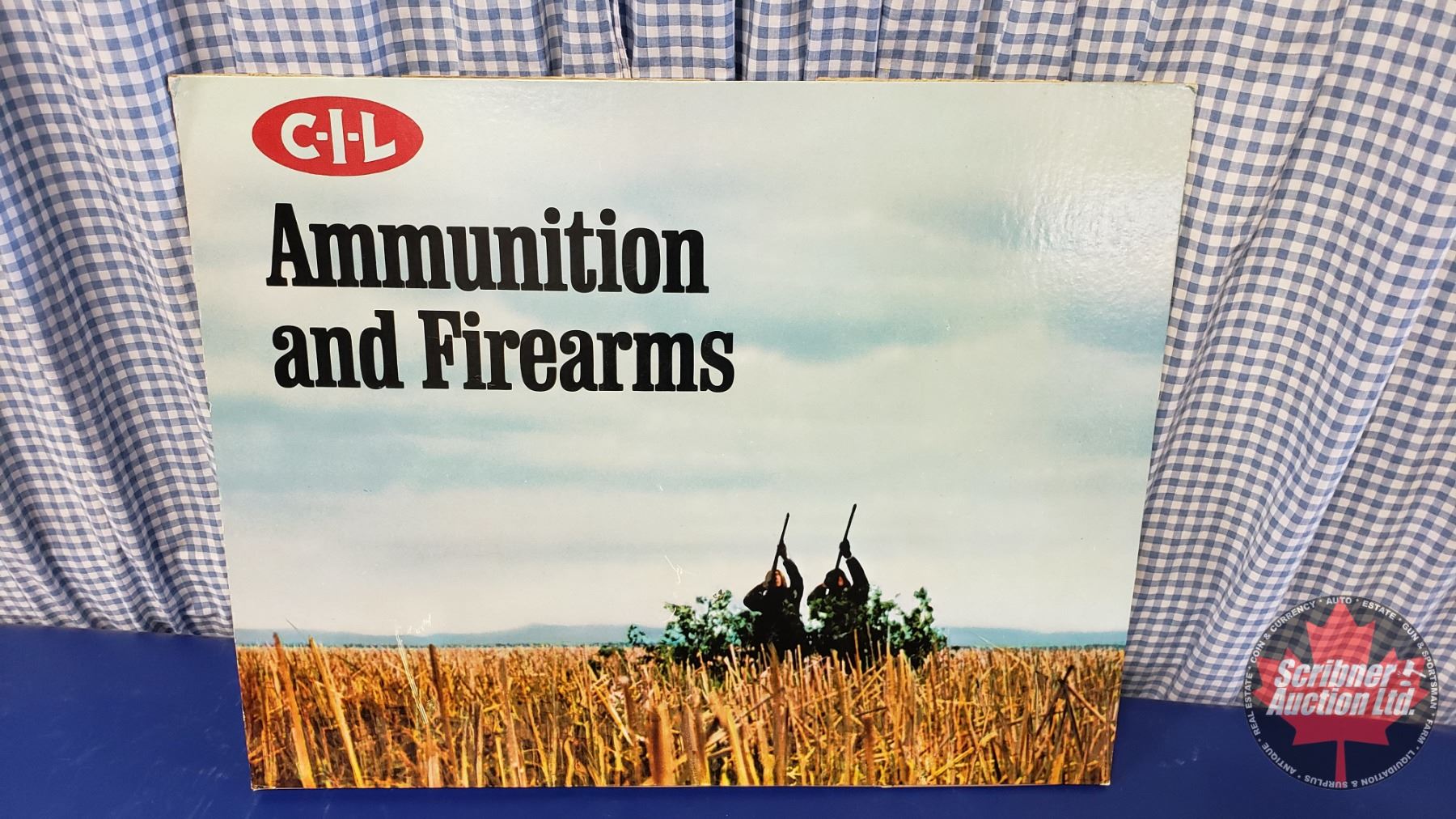 CIL Ammunition and Firearms Cardboard Store Display Sign (24