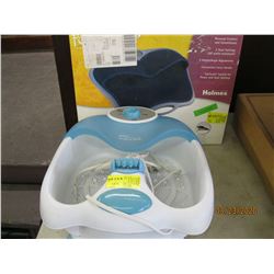 1 SUNBEAM FOOT SPA & 1 FOOT BUDDY FOOT HEATER