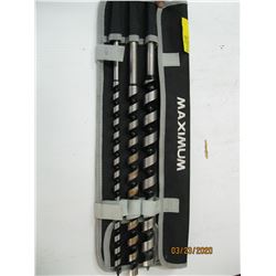 MAXIMUM 3 PC LONG DRILL BIT SET