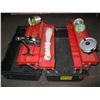 Image 1 : TACKLE BOX WITH 2 REELS, LINE & FISH BONKER