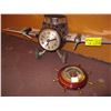 Image 1 : AIRPLACE CLOCK (AS-IS) & BAROMETER