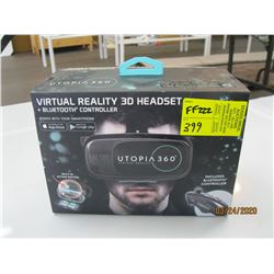 NEW UTOPIA VIRTUAL REALITY 3D HEADSET