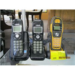 VTECH & UNIDEN CORDLESS PHONES