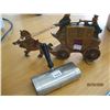 Image 1 : CAST IRON STAGE COACH & SMALL CRUMB SWEEPER -3