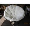 Image 1 : BAMBOO/RATTAN TUB CHAIR - WHITE -2