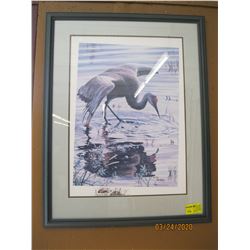 FRAMED P. POTAPOFF PRINT 3/12 'HARON' -37