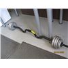 Image 1 : 1 WEIGHT LIFTING BAR & WEIGHTS -10