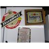 Image 1 : 1 METAL HOUSE RULES SIGN, 1 METAL RUSSEL BREWING COMPANY