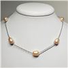 Image 1 : Pearl Necklace (~length 17.5cm), Made in Canada, Suggested Retail Value $120