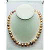 Image 1 : Silver Freshwater Pearl Necklace (~length 17cm) (~weight 54.1g), Made in Canada, Suggested Retail Va