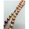 Image 2 : Silver Freshwater Pearl Necklace (~length 17cm) (~weight 54.1g), Made in Canada, Suggested Retail Va