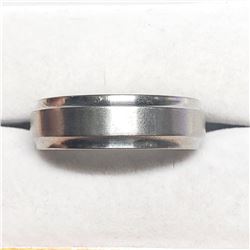 Silver Ring (~Size 10)(Ring is resizable for $40) (~weight 3.2g), Made in Canada, Suggested Retail V