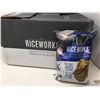 Image 1 : Case of Riceworks Gourmet Rice Snacks- Sea Salt & Black Sesame (12 x 155g)