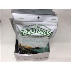 Super Snaps Simply Sunflowers Seaweed Snacks (10 x 30g)