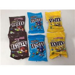 Lot of Assorted M&M's (6 x 109g)