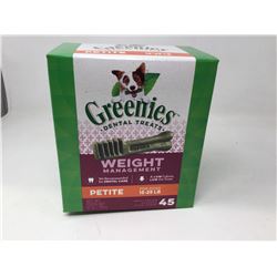 Greenies Weigh Management Dental Treats- Petite Dogs