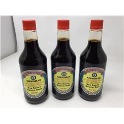 Kikkoman Soy Sauce (3 x 591ml)