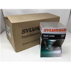 Case of Sylvania Infrared Heat Lamp (250W)