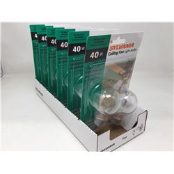 Sylvania Ceiling Fan Bulbs (40W x 6)