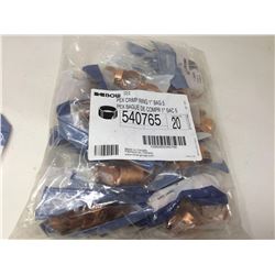Lot of Pex Crimp Ring 1in