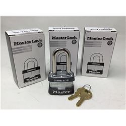 Master Lock Padlocks with Keys (3ct)