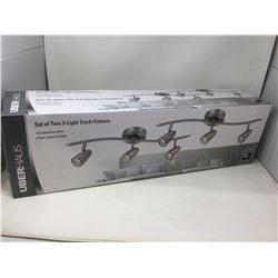 UberHaus Set of Two 3-Light Track Fixtures