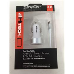 Micro USB Cable & Car Adapter