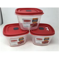 Rubbermaid Easy Find LIds Containers (3ct)