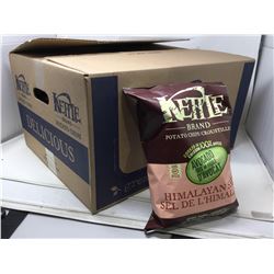 Case of Kettle Brand Himalayan Salt Chips