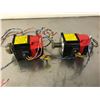 Image 4 : (2) FANUC A06B-0114-B075 #0008 SERVO MOTOR
