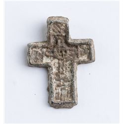 14-15th Century Russian Orthodox Bronze Cross