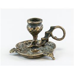 Italian Bronze Candle Holder