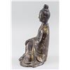 Image 2 : Chinese Red Copper Gilt Patron Statue Wanli MK