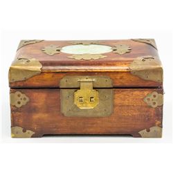 Asian Wood Jewellery Box