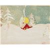 Image 1 : Maud Lewis Canadian Folk Mixed Media on Paper