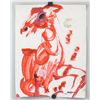 Image 2 : Karel Appel Dutch Modernist Watercolor on Paper