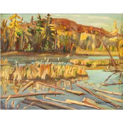 AY Jackson Canadian Oil on Panel Group of Seven