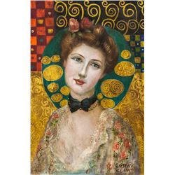 Gustav Klimt Austrian Oil on Canvas LEFEVRE
