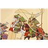 Image 3 : Japanese Embroidered War Scene Panel