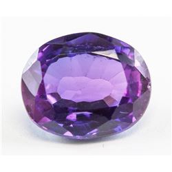 8.55ct Oval Cut Purple Alexandrite Gemstone GGL