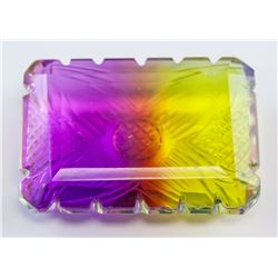 80.65ct Carving Cut Yellow & Purple Ametrine Gem