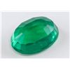 Image 3 : 6.40ct Oval Cut Green Emerald Gemstone GGL