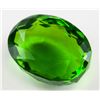 Image 2 : 72.20ct Oval Cut Green Peridot Gemstone GGL