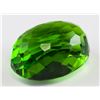 Image 3 : 72.20ct Oval Cut Green Peridot Gemstone GGL