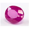 Image 2 : 10.75ct Oval Cut Pink Ruby Gemstone AGSL