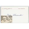 Image 1 : Dale Alexander Autographed Cut Card COA