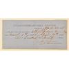 Image 2 : Confederate Quartermaster's Receipt A.J. Toutant