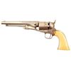 Image 2 : Engraved Colt Model 1860 Army with Ivory Grip