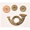 Image 2 : Alamo Battlefield Relic Horn Badge & Buttons